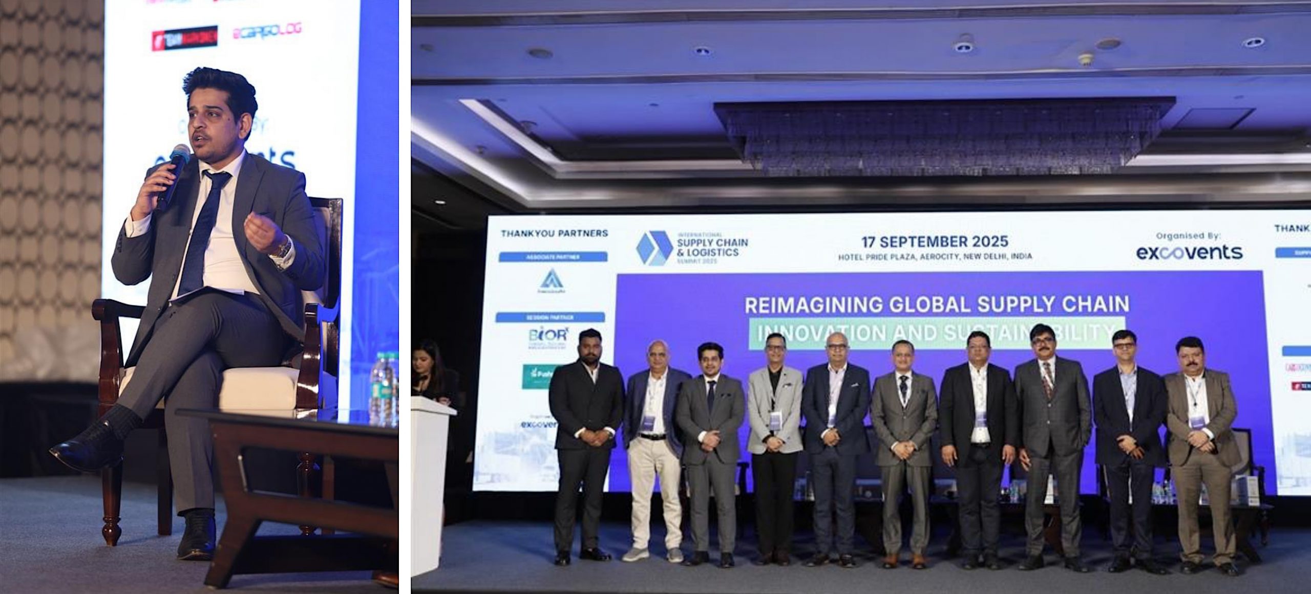 Umair Haque Represents Dezan Shira & Associates at the International Supply Chain and Logistics Summit in Delhi NCR